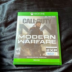 xbox one COD modern warfare